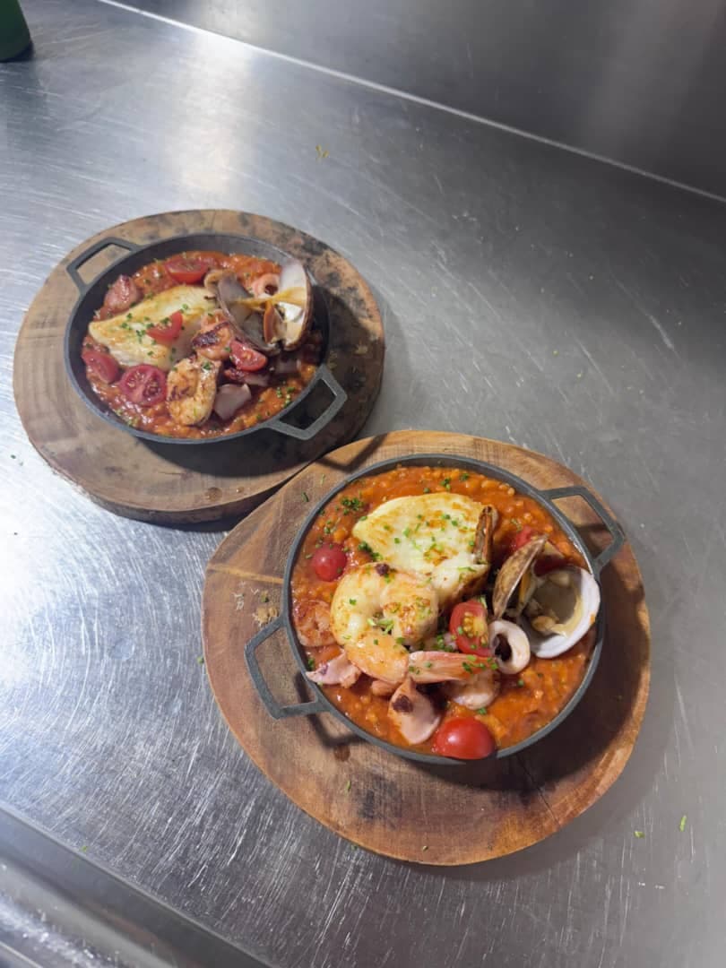 Cazuela de mariscos
