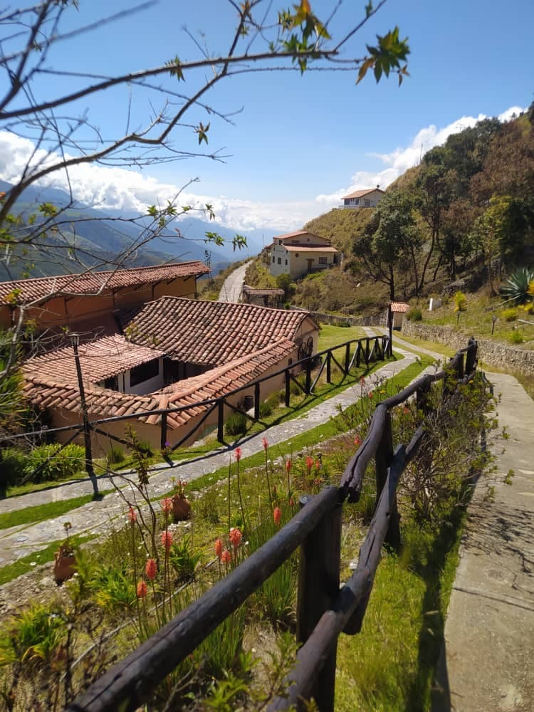 Cabin and pathway