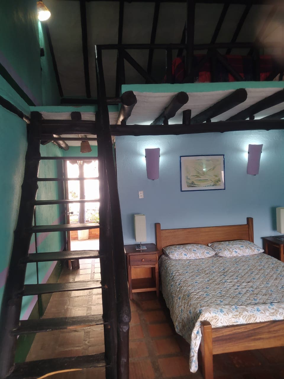 Room with loft